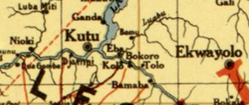 Bikoro on old map