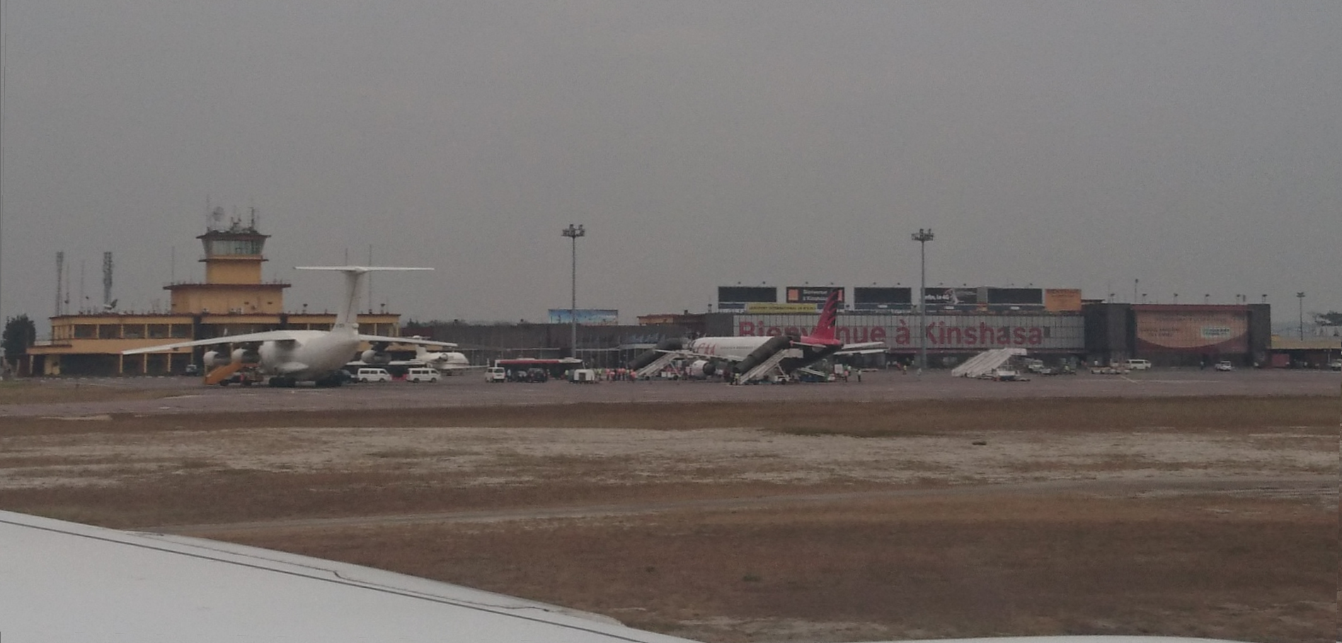 N'Djili Airport in 2018